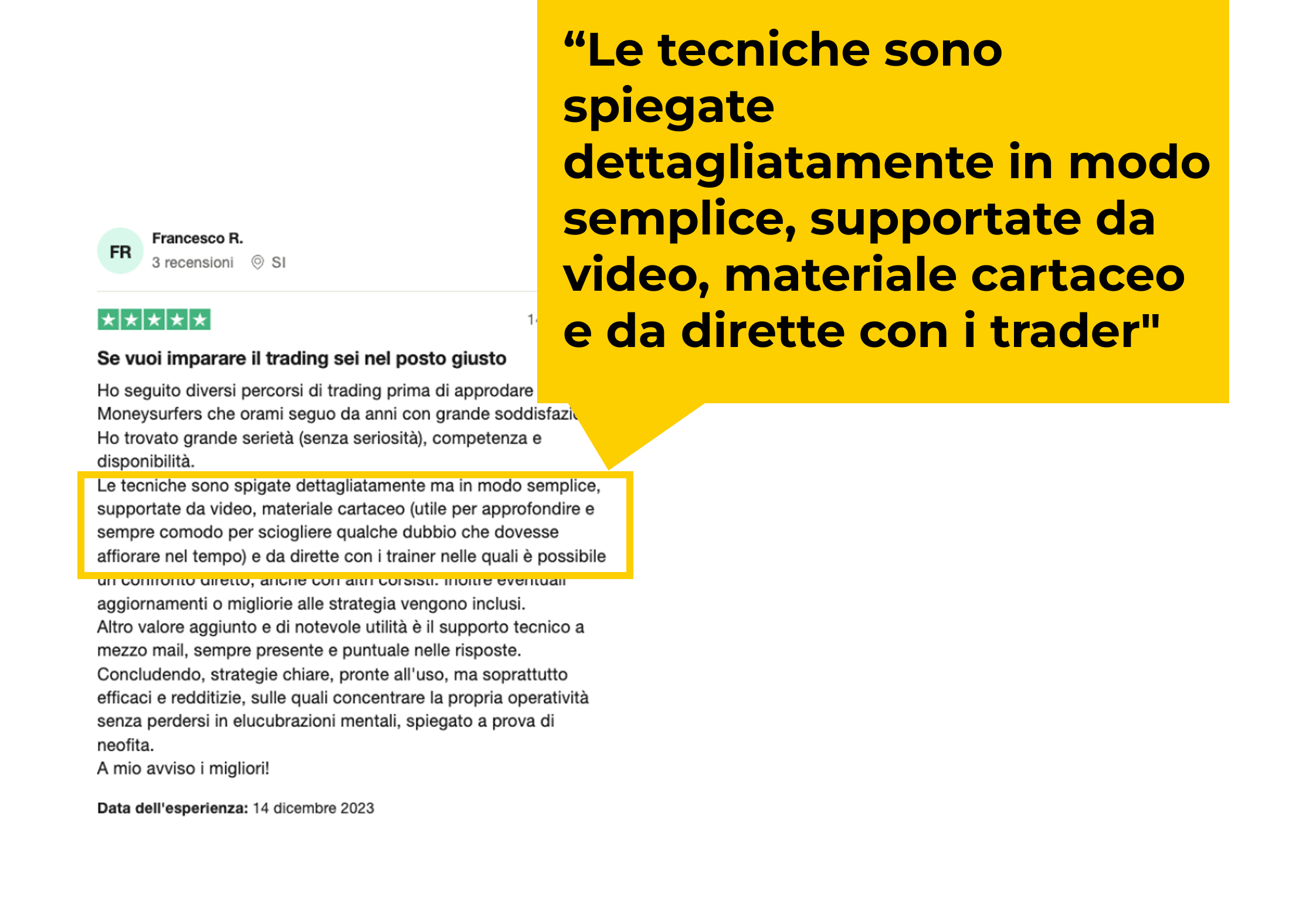 Recensione corsista
