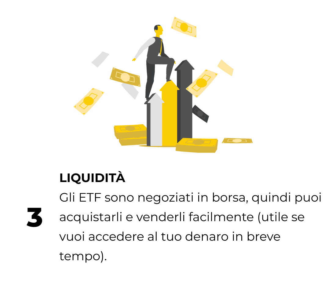 Motivo 3 per investire in ETF