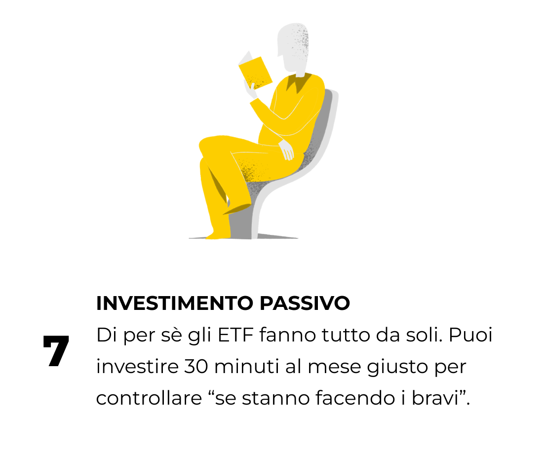 Motivo 7 per investire in ETF