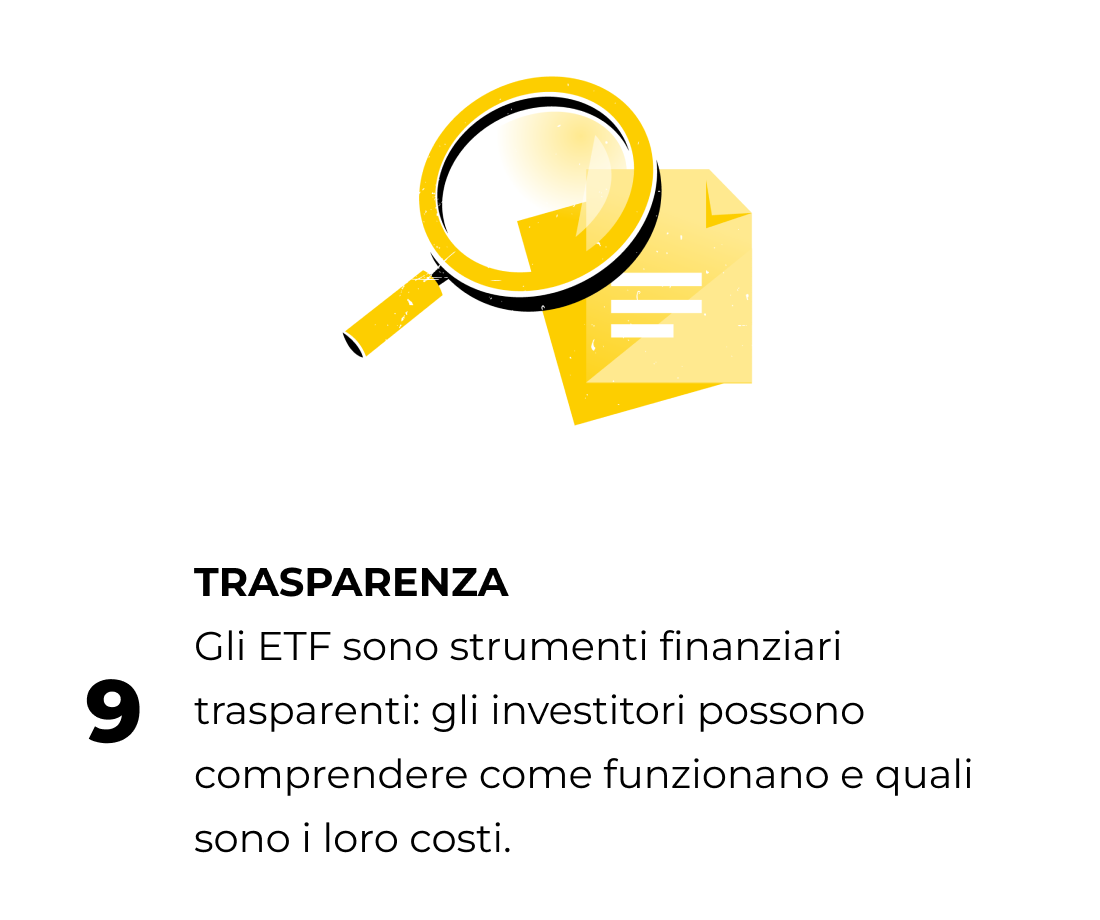 Motivo 9 per investire in ETF