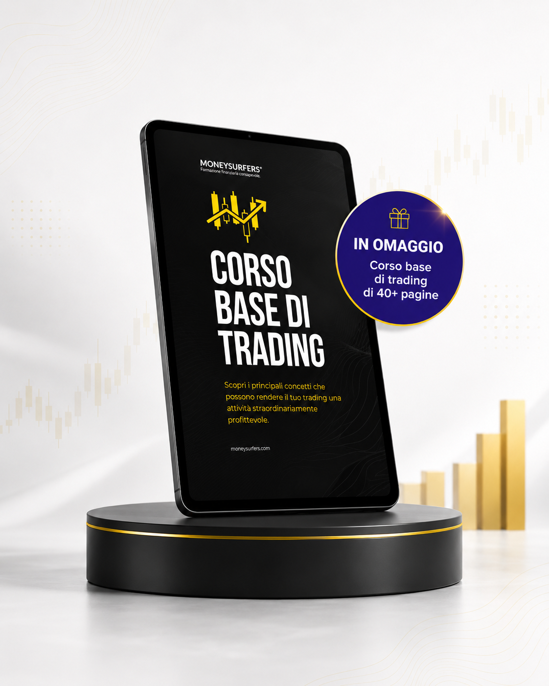 Corso base di trading - Mockup