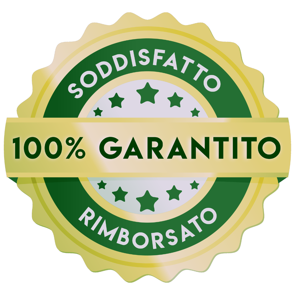 garanzia soddisfatto rimborsato